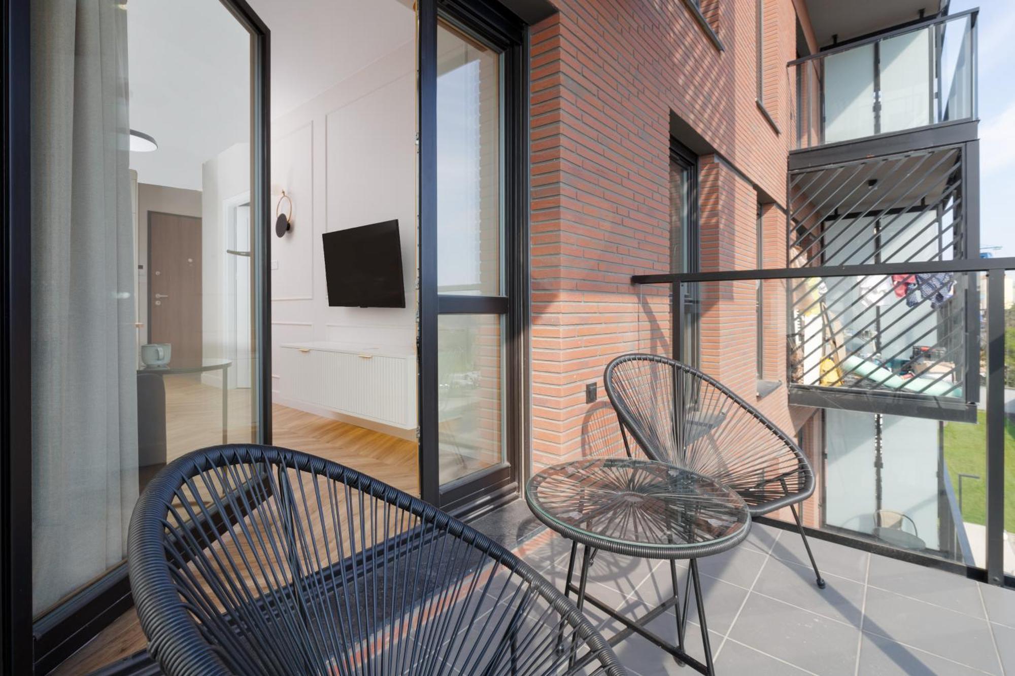 Sienna Grobla Apartment With View Of The Motlawa Terrace & Sauna, Gym By Noclegi Renters Гданск Екстериор снимка