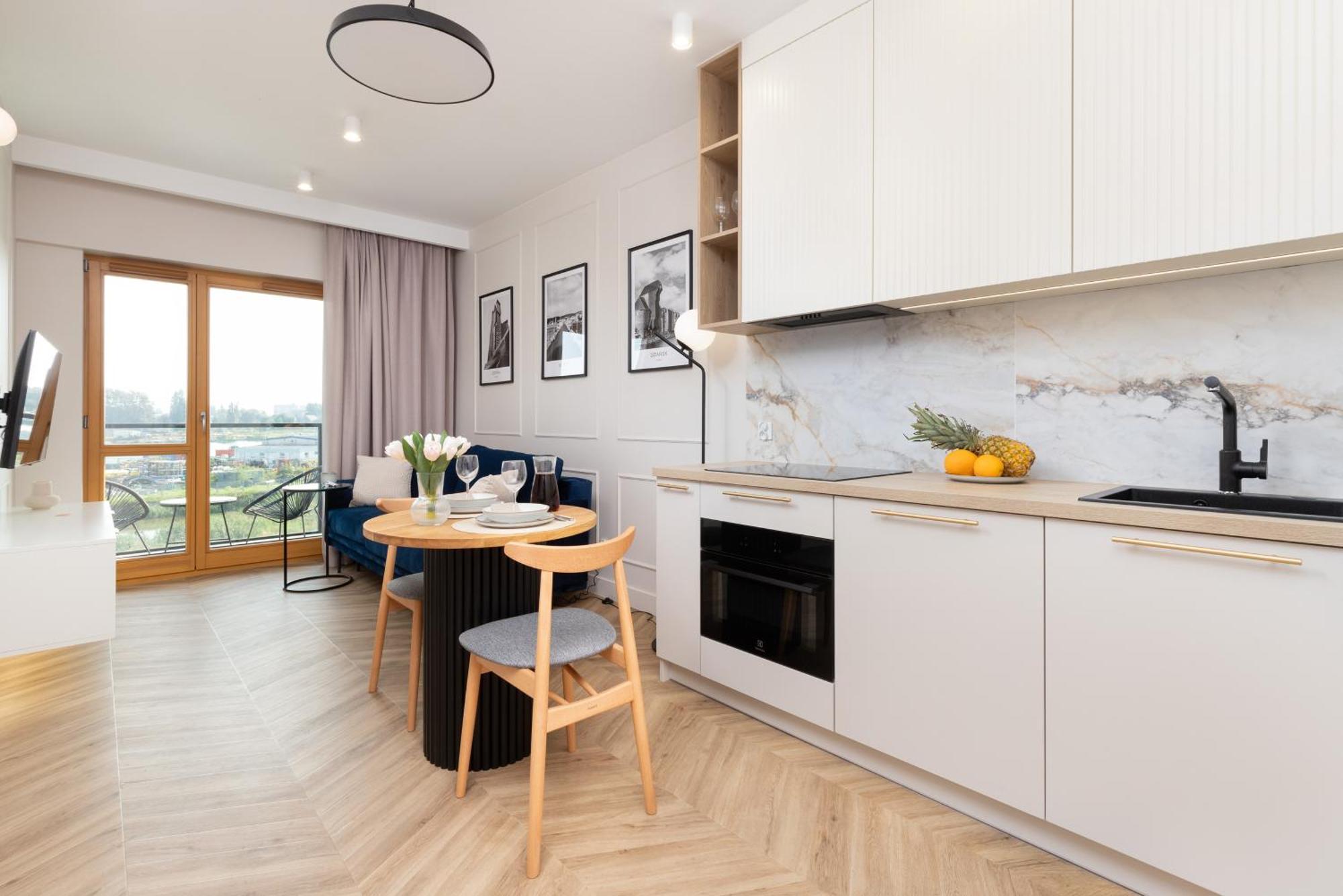 Sienna Grobla Apartment With View Of The Motlawa Terrace & Sauna, Gym By Noclegi Renters Гданск Екстериор снимка